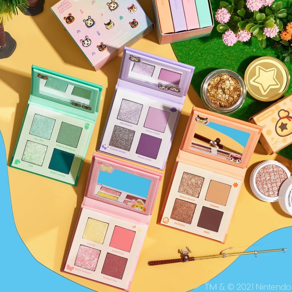 Palettes de maquillage Animal Crossing : New Horizons